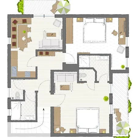 Gaestehaus Toferer 4* غروسارل